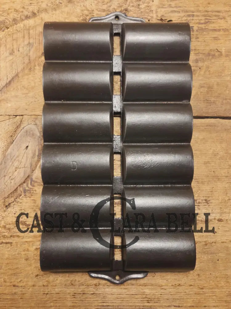Awesome Gift Idea! 1920’s Wagner Ware French Roll Pan ’D’. Restored and Ready to Bake! Bakeware