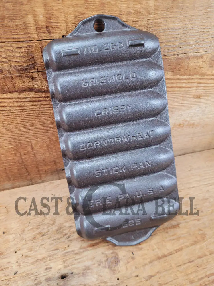 Awesome Gift! Toy Griswold No. 262 Cast Iron Crispy Corn Or Wheat Stick Pan 7 Cup. Great For