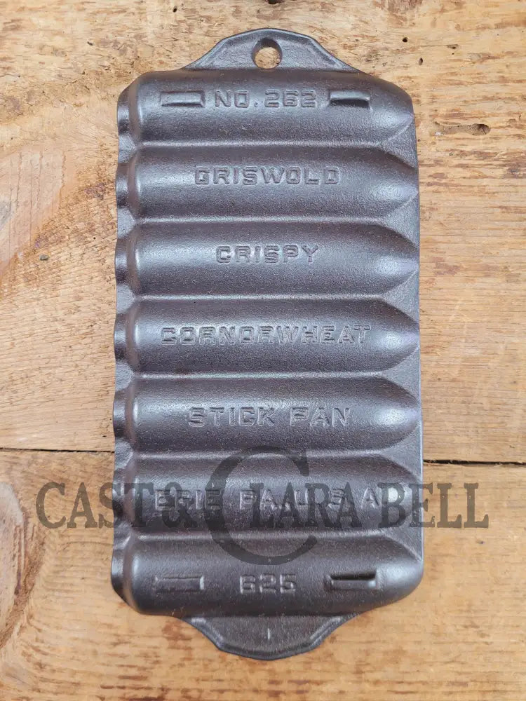 Awesome Gift! Toy Griswold No. 262 Cast Iron Crispy Corn Or Wheat Stick Pan 7 Cup. Great For