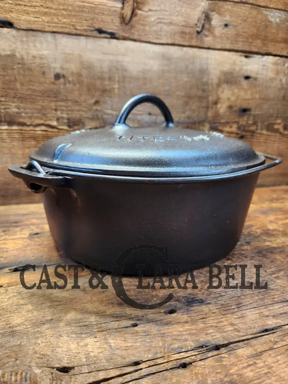 Awesome! Griswold #8 Tite-Top Cast Iron Dutch Oven 833 And High Dome 2551 Lid! Ovens & Kettles