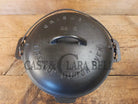 Awesome! 1920’s Griswold #8 Tite-Top Cast Iron Dutch Oven 833 D and high dome matching Griswold Lid 2551 A - Dutch