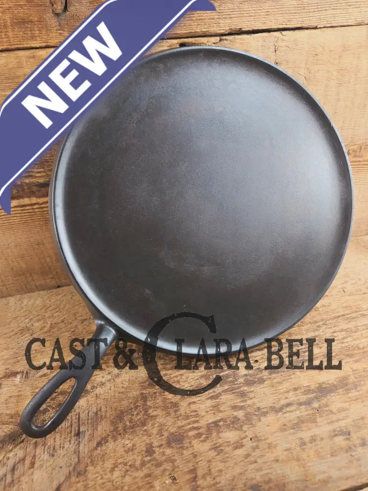 Awesome pizza griddle or for breakfast hot cakes! 1920’’s #10 Griswold Large Block cast iron Griddle 610 Griddle