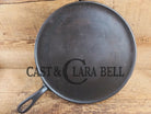 Awesome pizza griddle or for breakfast hot cakes! 1920’’s #10 Griswold Large Block cast iron Griddle 610 Griddle