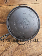 Awesome pizza griddle or for breakfast hot cakes! 1920’’s #10 Griswold Large Block cast iron Griddle 610 Griddle