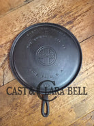 Awesome pizza griddle or for breakfast hot cakes! 1920’’s #10 Griswold Large Block cast iron Griddle 610 Griddle