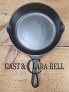 Awesome Saute And Side Skillet! 1930’S Wagner Ware #6 Cast Iron Skillet 1056 O Smooth Bottom