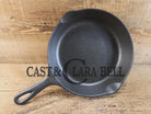 Awesome saute and side skillet! 1930’s Wagner Ware #6 Cast Iron Skillet 1056 R Smooth Bottom Skillet