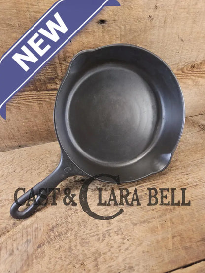 Awesome saute and side skillet! 1930’s Wagner Ware #6 Cast Iron Skillet 1056 Smooth Bottom Skillet