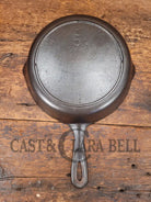 Awesome Saute Skillet! 1930S Era Lodge #5 Skillet With 3 Notch Heat Ring And E12 Marking At 6 Oclock