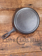 Awesome Saute Skillet! 1930S Era Lodge #5 Skillet With 3 Notch Heat Ring And T Two Dots Marking At 6