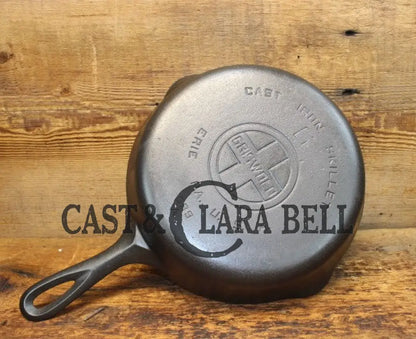 Awesome Saute Skillet! 1930’S Griswold #6 Cast Iron Skillet With Large Block Logo And Smooth