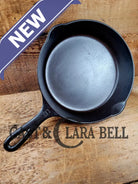 Awesome Saute Skillet! 1930’S Griswold #6 Cast Iron Skillet With Large Block Logo And Smooth