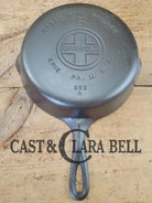 Awesome saute skillet! 1930’s Griswold #6 cast iron Skillet with Large Block Logo and Smooth Bottom 699 A