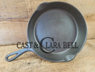 Awesome saute skillet! 1930’s Griswold #6 cast iron Skillet with Large Block Logo and Smooth Bottom 699 A