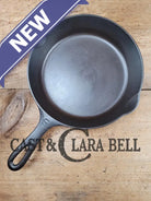 Awesome Saute Skillet! 1930’S Griswold #6 Cast Iron Skillet With Large Block Logo And Smooth