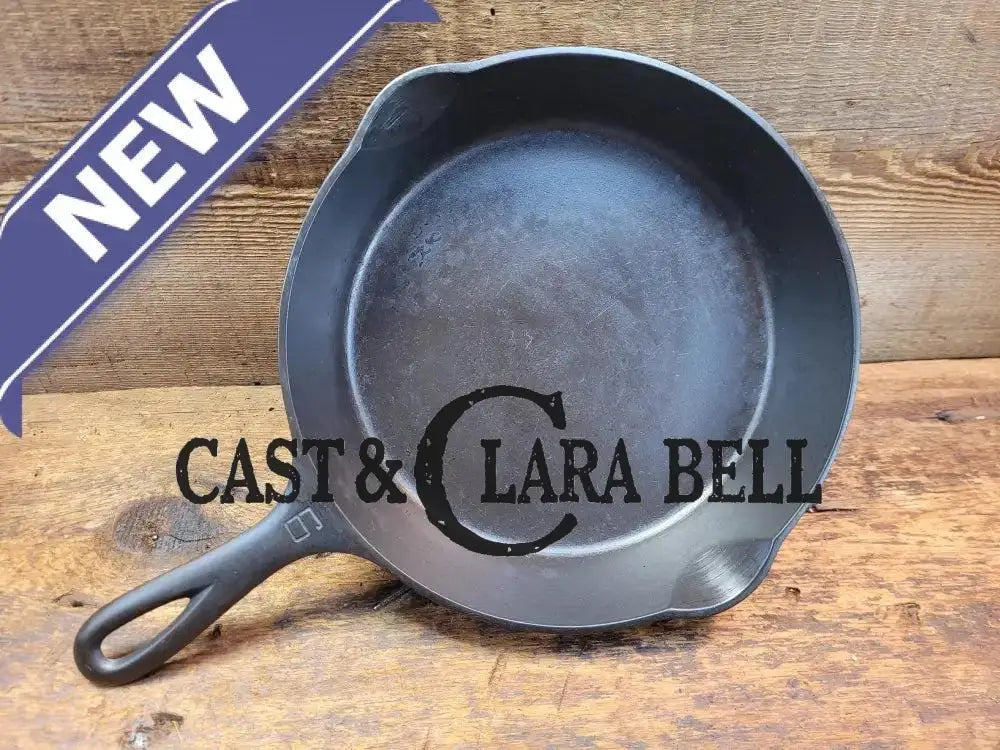 Awesome saute skillet! 1930’s Griswold #6 cast iron Skillet with Large Block Logo and Smooth Bottom 699 H Skillet