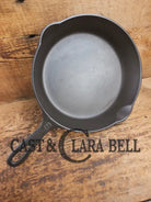 Awesome saute skillet! 1930’s Griswold #6 cast iron Skillet with Large Block Logo and Smooth Bottom 699 J Skillet