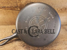 Awesome saute skillet! 1930’s Griswold #6 cast iron Skillet with Large Block Logo and Smooth Bottom 699 J Skillet