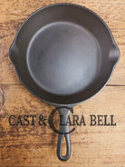 Awesome saute skillet! 1930’s Griswold #6 cast iron Skillet with Large Block Logo and Smooth Bottom 699 J Skillet
