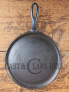 Awesome single serve piece! Lightweight early 1920 Griswold Slant Logo Vintage Griddle #8 Erie 738 - Griddle