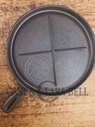 Awesome single serve piece! Lightweight early 1920 Griswold Slant Logo Vintage Griddle #8 Erie 738 Griddle