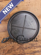 Awesome single serve piece! Lightweight early 1920 Griswold Slant Logo Vintage Griddle #8 Erie 738 - Griddle