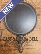 Awesome single serve piece! Lightweight early 1920 Griswold Slant Logo Vintage Griddle #8 Erie 738 Griddle