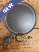 Awesome single serve piece! Lightweight early 1920 Griswold Slant Logo Vintage Griddle #8 Erie 738 Griddle