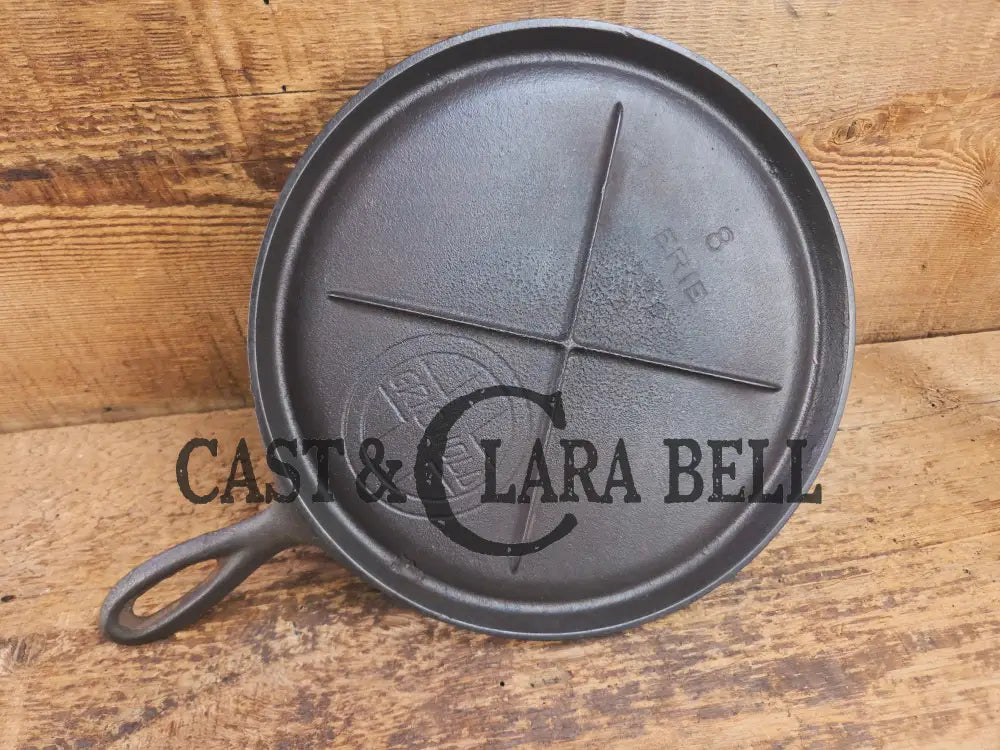 Awesome single serve piece! Lightweight early 1920 Griswold Slant Logo Vintage Griddle #8 Erie 738 Griddle