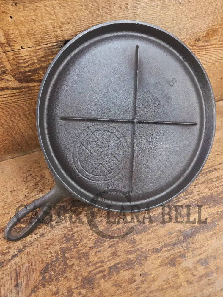 Awesome single serve piece! Lightweight early 1920 Griswold Slant Logo Vintage Griddle #8 Erie 738 Griddle