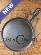 Awesome single serve piece! Lightweight early 1920 Griswold Slant Logo Vintage Griddle #8 Erie 738 - Griddle