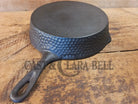 Awesome story awesome pan 1920’s Chicago Hardware Foundry #8 7 X Skillet with Hammered Finish - Skillet