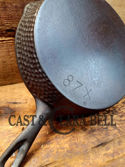 Awesome Story Awesome Pan 1920’S Chicago Hardware Foundry #8 Skillet With Hammered Finish 87.