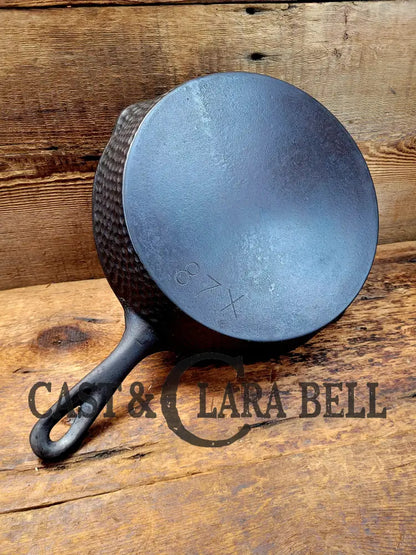 Awesome Story Awesome Pan 1920’S Chicago Hardware Foundry #8 Skillet With Hammered Finish 87.