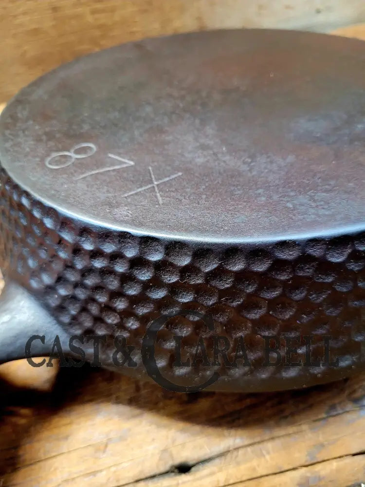 Awesome Story Awesome Pan 1920’S Chicago Hardware Foundry #8 Skillet With Hammered Finish 87.