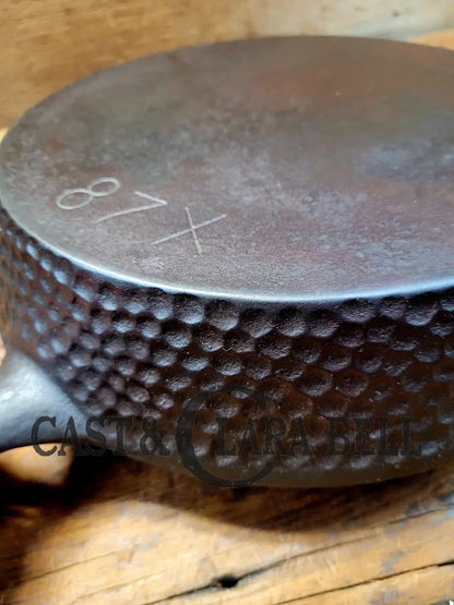 Awesome Story Awesome Pan 1920’S Chicago Hardware Foundry #8 Skillet With Hammered Finish 87.