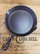 Awesome! Wagner made National #8 Cast Iron Skillet. Shallow wall skillet similar to Griswold Victor and Iron Mountain