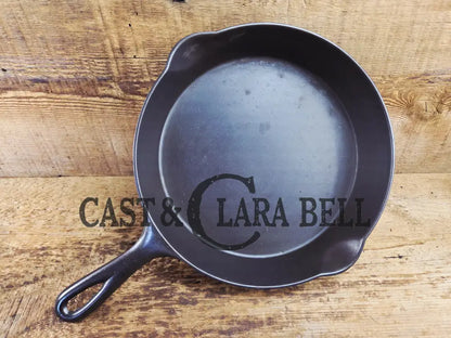 Awesome! Wagner made National #8 Cast Iron Skillet. Shallow wall skillet similar to Griswold Victor and Iron Mountain
