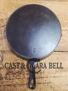 Awesome! Wagner made National #9 Cast Iron Skillet. Shallow wall skillet similar to Griswold Victor and Iron Mountain