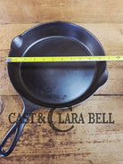 Awesome! Wagner made National #9 Cast Iron Skillet. Shallow wall skillet similar to Griswold Victor and Iron Mountain