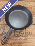 BEAUTIFUL! 1910-20’s Griswold #6 Skillet with Heat Ring and Large Block Logo 699 B - Skillet