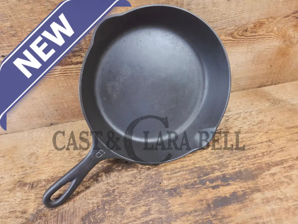 BEAUTIFUL! 1910-20’s Griswold #6 Skillet with Heat Ring and Large Block Logo 699 B - Skillet