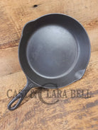 BEAUTIFUL! 1910-20’s Griswold #6 Skillet with Heat Ring and Large Block Logo 699 B - Skillet