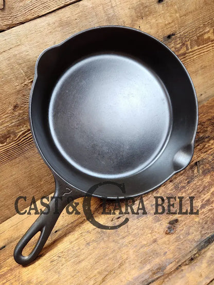 Beautiful! 1910-20’S Griswold #7 Skillet With Heat Ring And Large Block Logo 701.