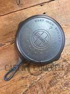 BEAUTIFUL! 1910-20’s Griswold #7 Skillet with Heat Ring and Large Block Logo 701 E - Skillet