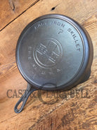BEAUTIFUL! 1910-20’s Griswold #7 Skillet with Heat Ring and Large Block Logo 701 E - Skillet