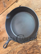 BEAUTIFUL! 1910-20’s Griswold #7 Skillet with Heat Ring and Large Block Logo 701 E - Skillet