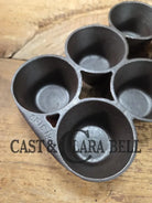 Beautiful 1910’s ’Griswold’s Erie’ 6 Cup Muffin/Popover Pan 6141 Variation 4 Bakeware