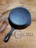 Beautiful! 1920’S Favorite Made Puritan No. 5 Cast Iron Skillet W Heat Ring! Unique Handle Style.
