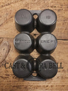 Beautiful 1920’s Griswold 6 Cup Muffin/Popover Pan 6141 Variation 4 Rarity 3. Restored Seasoned and Ready to Use!